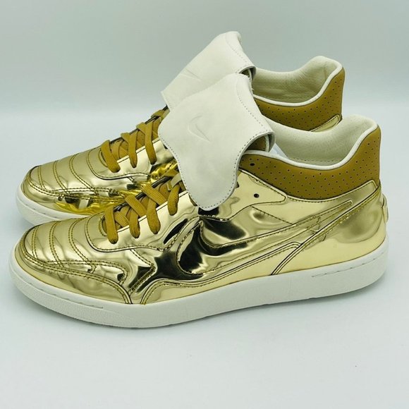 Nike Nsw Tiempo 94 Mid Sp 'Liquid Gold' Sz 10 - Picture 2 of 9
